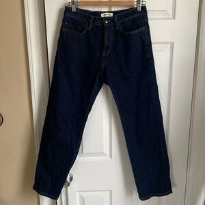 Good Threads dark Wash straight leg jeans size 29 in excellent condition